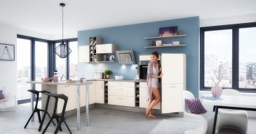 FA40.5 // Magnolienweiß Hochglanz Die Gedanken sind frei