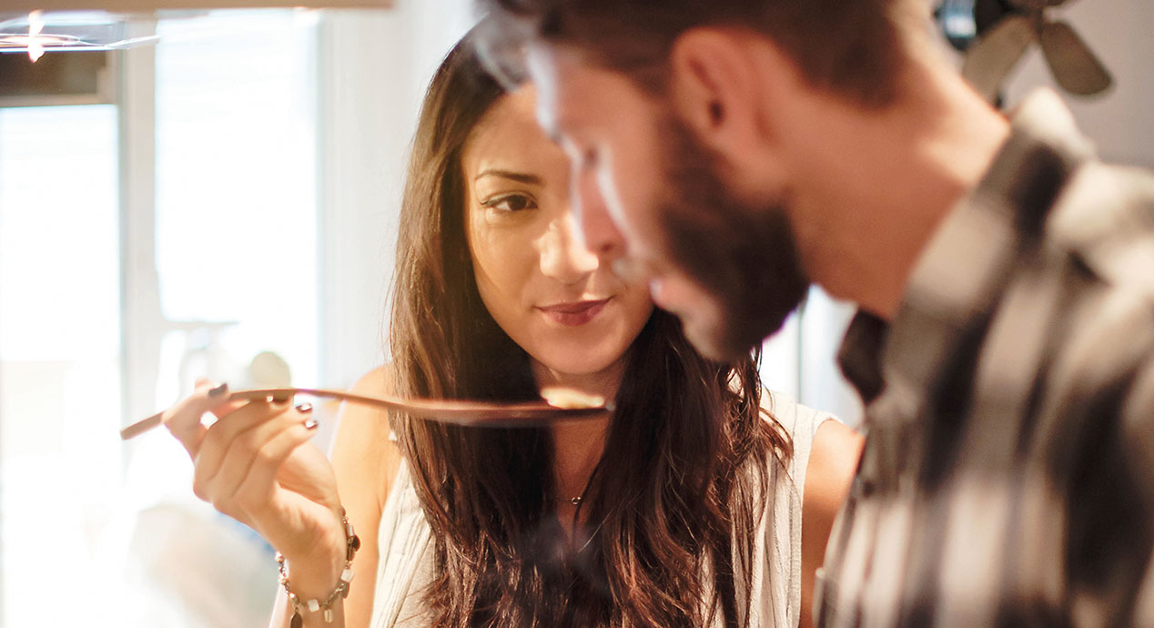 Fakt ist Mann und Frau nähern sich an